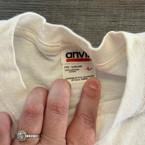 Vintage Coed Its All About Volleyball Graphic Shoe Shirt 90s Mens  Large - Picture 5 of 7